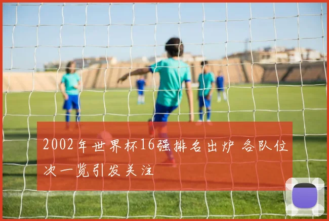 2002年世界杯16强排名出炉 各队位次一览引发关注